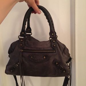 Balenciaga box bag . Color Ink . 100% authentic